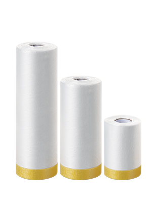 Sistema de la película del rollo que enmascara automotriz, equipo de pintura de la bandeja, cubierta pregrabada, que cubre, cubierta de la protección de los muebles del coche 6