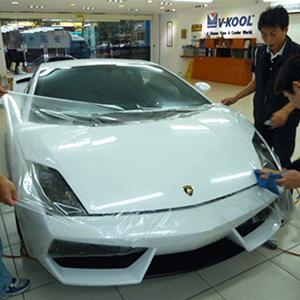 Sistema de la película del rollo que enmascara automotriz, equipo de pintura de la bandeja, cubierta pregrabada, que cubre, cubierta de la protección de los muebles del coche 11