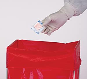 Disposición segura, biohazard que etiqueta, bolso apto para el autoclave, polipropileno, saco transparente disponible, claro de la disposición 5