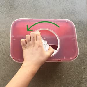 Atención sanitaria, galón, cuarto de galón, envase agudo del litro, envase de la eliminación de residuos del Biohazard, envase de la disposición de la aguja 2