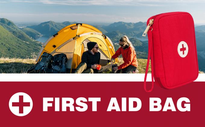 Los bolsos de los primeros auxilios, Kit Bag, bolso médico del almacenamiento, bolsa portátil, medicina de la emergencia, las píldoras prácticas embolsan 0