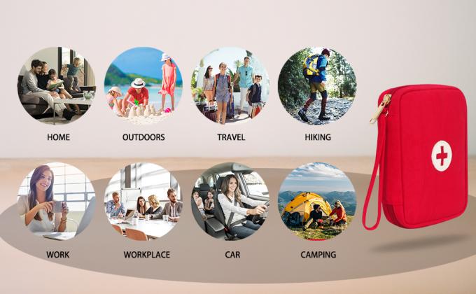 Los bolsos de los primeros auxilios, Kit Bag, bolso médico del almacenamiento, bolsa portátil, medicina de la emergencia, las píldoras prácticas embolsan 2