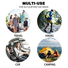 Los bolsos de los primeros auxilios, Kit Bag, bolso médico del almacenamiento, bolsa portátil, medicina de la emergencia, las píldoras prácticas embolsan 6
