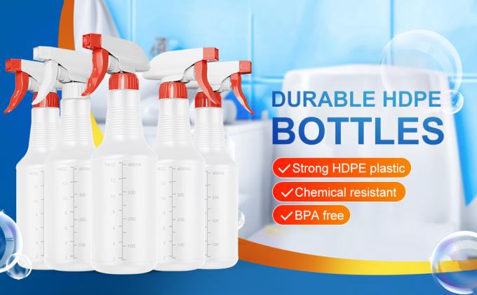 Botella de espécimen, botella del espray del alcohol, boca, solución de limpieza, hogar, uso comercial, industrial 0