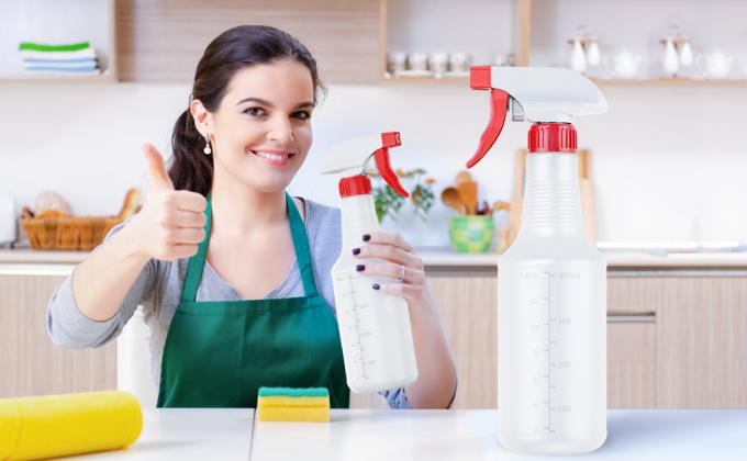 Botella de espécimen, botella del espray del alcohol, boca, solución de limpieza, hogar, uso comercial, industrial 1