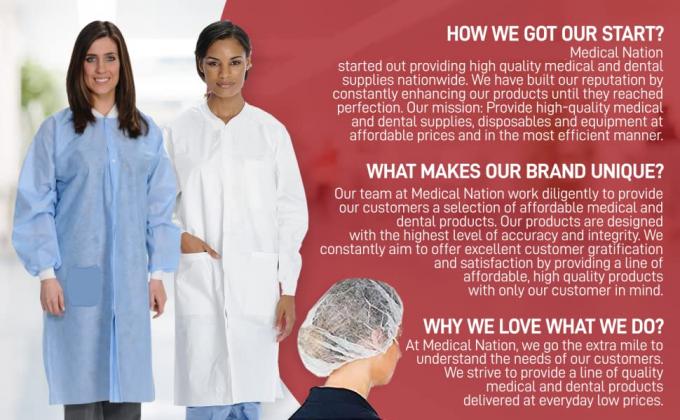 Cubiertas elásticos del casquillo, casquillos principales quirúrgicos disponibles médicos, toca Bouffant no tejida, CASQUILLO neto de la ENFERMERA de pelo 12