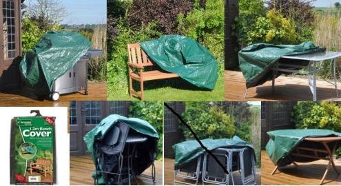 Sistema de la cubierta de los muebles del jardín del cierre de la cerradura del cordón, 600D artículo, tela resistente de agua, cubierta de los sistemas de los bistros del patio, 5