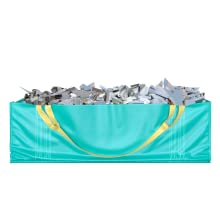 bolsos grandes de los bolsos del salto, del bolso del contenedor, plegables y reutilizables de la construcción de la basura, reutilizable múltiple, rasgón resistente 15