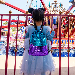 Bolso del partido del regalo de la Navidad de la mochila del lazo de la lentejuela, bolsa de la organza, bolsa de seda de la bolsa del satén, bolsa del ante 2