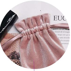 Bolsos del regalo del terciopelo, bolsas del lazo del terciopelo, pulseras, collares, relojes, anillos, empaquetado de la joyería 8