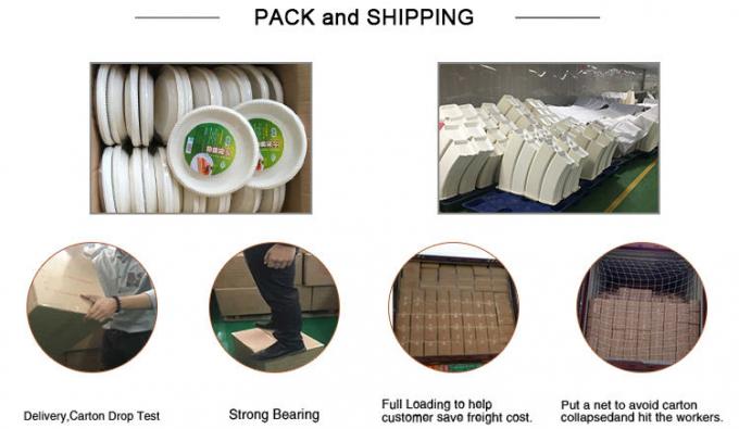 Taza plástica abonable biodegradable del claro del PLA del 100%