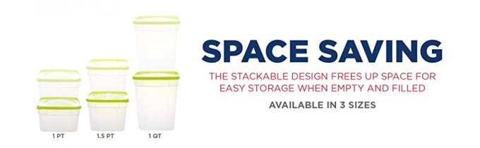 Contenedores de almacenamiento reutilizables de comida del congelador con las tapas, Microwaveable libre de Bento Box BPA de los sistemas del envase de la preparación de la comida 4