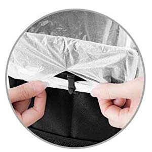 La basura del coche empaqueta al organizador Bag Cooler, cubo de la basura del coche, bolsillos del almacenamiento, compartimiento portátil plegable del asiento trasero del coche 10