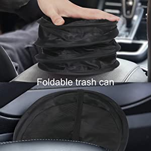 La basura del coche empaqueta al organizador Bag Cooler, cubo de la basura del coche, bolsillos del almacenamiento, compartimiento portátil plegable del asiento trasero del coche 17