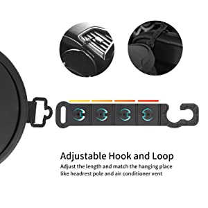 El bolso de la ejecución de la basura del coche, almacenamiento embolsa el compartimiento de basura hermético del coche de Collapsible Portable Waterproof del organizador 13