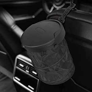 El bolso de la ejecución de la basura del coche, almacenamiento embolsa el compartimiento de basura hermético del coche de Collapsible Portable Waterproof del organizador 15