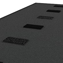 El organizador For SUV, capacidad grande extensible, organizador robusto del tronco de coche del almacenamiento del tronco del cargo, no desliza inferior 5