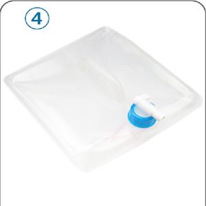 Coche pesquero al aire libre multifuncional del cubo que lava el cubo de agua plegable plegable portátil 16