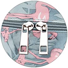 Organizador cosmético de Skincare del maquillaje del viaje, bolso del artículo de tocador, petate plegable, compartimientos múltiples del almacenamiento 24