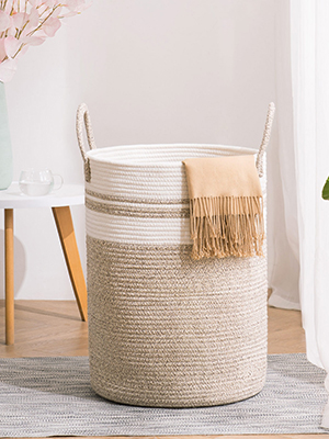 Cestos del lavadero, cesta de organización, organizador For Toy Collection, cesta del almacenamiento de compartimiento del almacenamiento de la lona 1