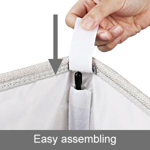 Cestos del lavadero, cesta de organización, organizador For Toy Collection, cesta del almacenamiento de compartimiento del almacenamiento de la lona 25