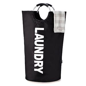 Mejor carro de lavadero sucio de la cesta de lavadero del cesto que se lava con la manija, almacenamiento fácil plegable de la cesta de lavadero 1