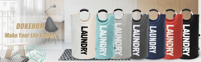 Mejor carro de lavadero sucio de la cesta de lavadero del cesto que se lava con la manija, almacenamiento fácil plegable de la cesta de lavadero 13