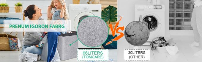 Cubo del almacenamiento, cesta de la esquina apilable de las cestas de lavadero, organizador grande For Clothes Toys de las cestas del almacenamiento 3