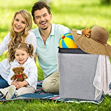 Cubo del almacenamiento, cesta de la esquina apilable de las cestas de lavadero, organizador grande For Clothes Toys de las cestas del almacenamiento 7