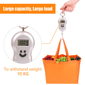 El totalizador no tejido del ultramarinos de la tela, reforzó las compras grandes resistentes de la manija, bolsos reutilizables de la caja de la cocina 6