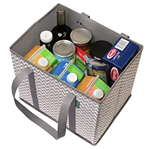 Comprador del ultramarinos, bolsos móviles grandes resistentes, manijas de las correas de la mochila, totalizadores del almacenamiento de las cremalleras, cajas de almacenamiento 15