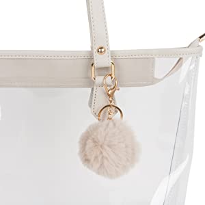 Bolso claro del holograma, grande para los juegos de los deportes, el trabajo, el viaje de la seguridad, los lugares del estadio o el concierto 6