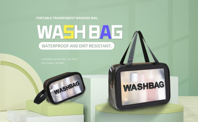 Almacenamiento, viaje, promoción, embalaje del maquillaje, organizador External Pockets, bolso grande cosmético de los equipos del maquillaje 0