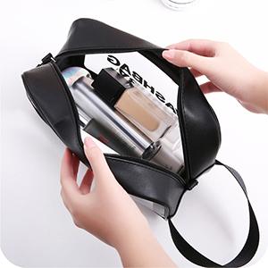 Almacenamiento, viaje, promoción, embalaje del maquillaje, organizador External Pockets, bolso grande cosmético de los equipos del maquillaje 4