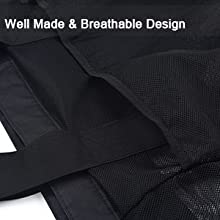 Mesh Beach Bags Totes, bolsillos de la extra grande, petate grande de gran tamaño, bolsos netos, bolsillos de la producción del ultramarinos 1