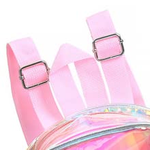 Bolso de School Daypack Travel Caming del estudiante de la mochila para las muchachas de las mujeres, bolsos de lazo, arco iris multicolor 4