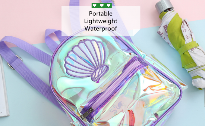 Bolso de School Daypack Travel Caming del estudiante de la mochila para las muchachas de las mujeres, bolsos de lazo, arco iris multicolor 7