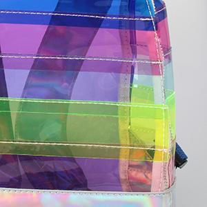 Bolso de School Daypack Travel Caming del estudiante de la mochila para las muchachas de las mujeres, bolsos de lazo, arco iris multicolor 20