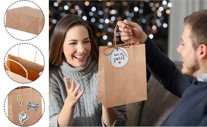 Los bolsos que hacen compras reciclables, bolsos al por menor, bolsos del partido, bolsos de la mercancía, bolsos del favor, commercializan bolsos al por menor 0