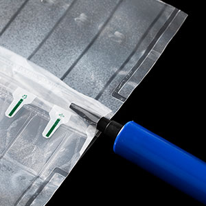 Los bolsos inflados del protector de la botella de vino, envuelven el transporte de cristal del viaje, columna llenada aire, el amortiguar herm&eacute;tico 10