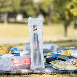 Los bolsos inflados del protector de la botella de vino, envuelven el transporte de cristal del viaje, columna llenada aire, el amortiguar herm&eacute;tico 13