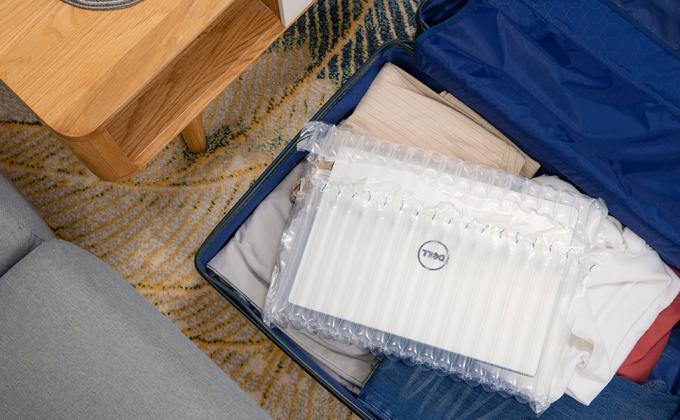 Los bolsos inflados del protector de la botella de vino, envuelven el transporte de cristal del viaje, columna llenada aire, el amortiguar herm&eacute;tico 15