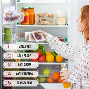 PEVA, silicón, bolsos que se puede volver a sellar de la comida del congelador del almacenamiento reutilizable, envase hermético del almuerzo del Zip lockk de la prueba del escape 1