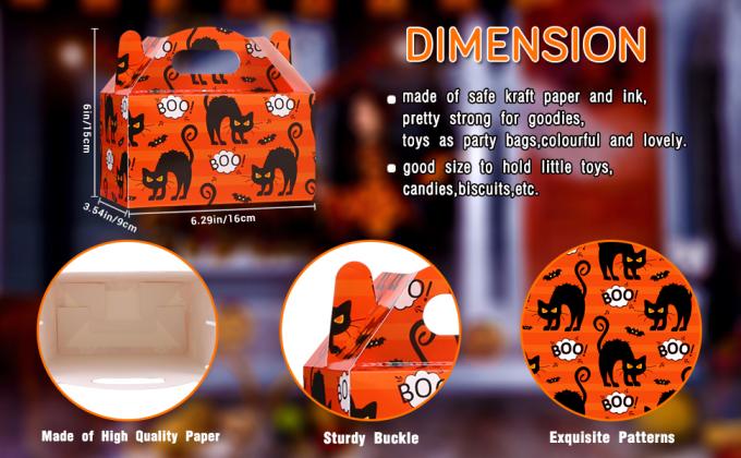 Bolsos del césped de la calabaza, hoja festiva, decoraciones de Halloween, truco o el tratar, fuentes del partido, bolsos gigantes de la chuchería 12