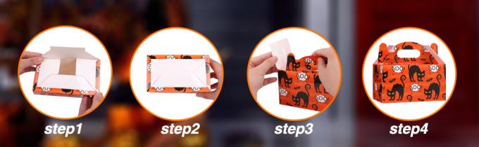 Bolsos del césped de la calabaza, hoja festiva, decoraciones de Halloween, truco o el tratar, fuentes del partido, bolsos gigantes de la chuchería 13